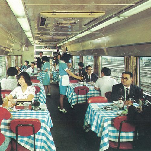 列車食堂（上越線特急とき号）